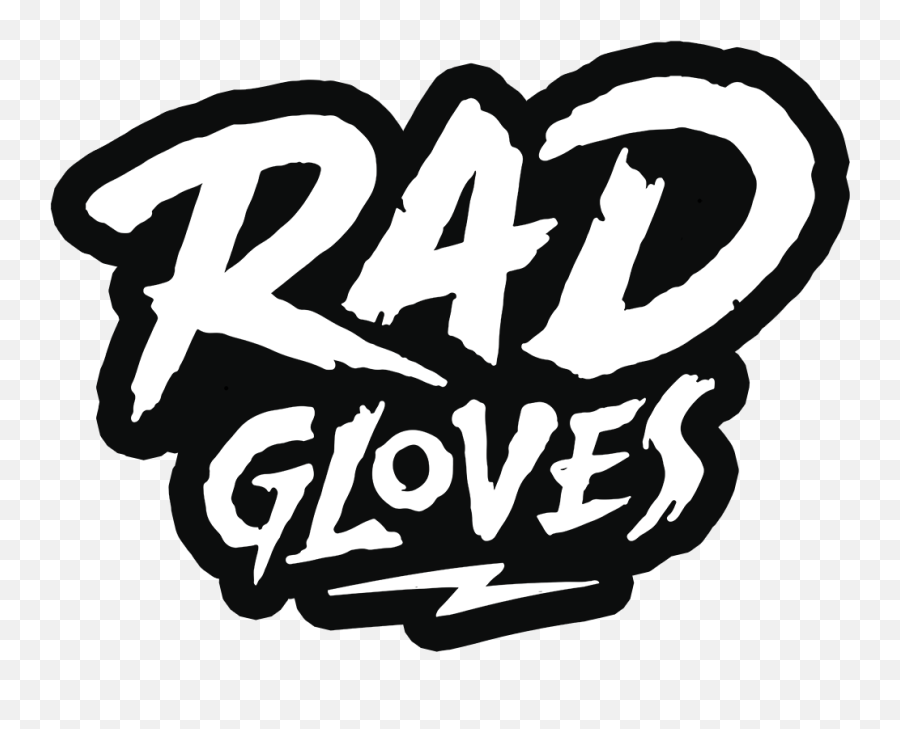 Rad Logo Individual Sticker - Language Emoji,Emoticon Gloves And Beanie