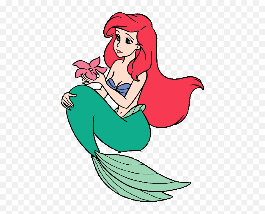 Ariel Little Mermaid Clip Art N7 Free - Little Mermaid 2 Ariel Clipart Emoji,Little Mermaid Sketches Ariel Emotions