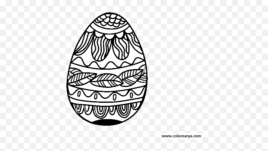 Dibujos Para Colorear Y Pintar Para Los Niños - Oval Emoji,Huevos De Pascua Emojis