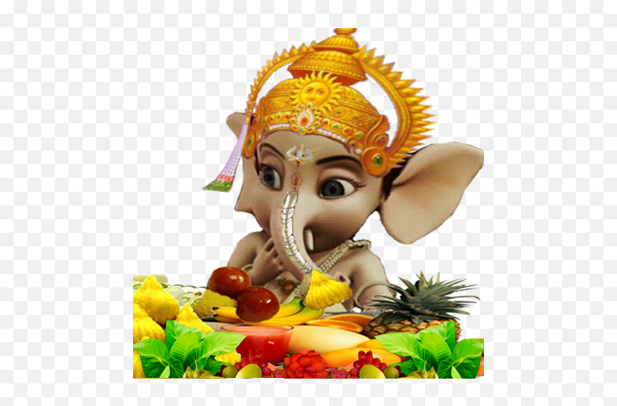 2021 Eating Ganesha Live Wallpaper Android Iphone App - Ganesha Eating Emoji,Ganesha Text Emoji