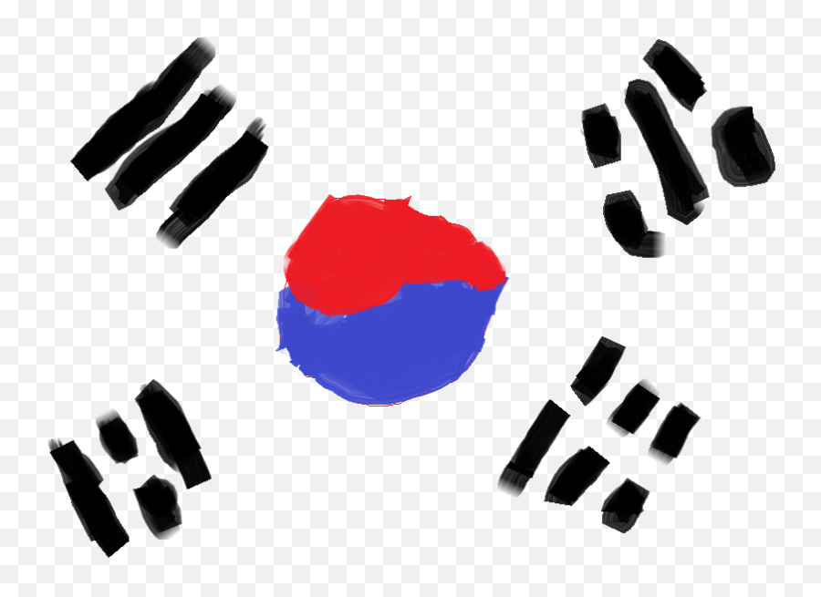 Korean Flag Png U0026 Free Korean Flagpng Transparent Images - Dot Emoji,Flag Emoticons