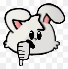 Rabbito Emojis - Dot,Emojis Line Drawing