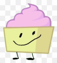 Battle For Dream Island Wiki - Frozen Yogurt Bfdi Mini Deluxe Emoji,Happy, Straight Face And Sad Emoticon. Buttons To Vote On Survey