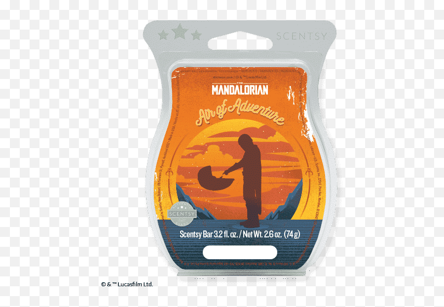 The Mandalorian Air Of Adventure Scentsy Bar - Mandalorian Scentsy Bar Emoji,Emotion - Life On Adventure