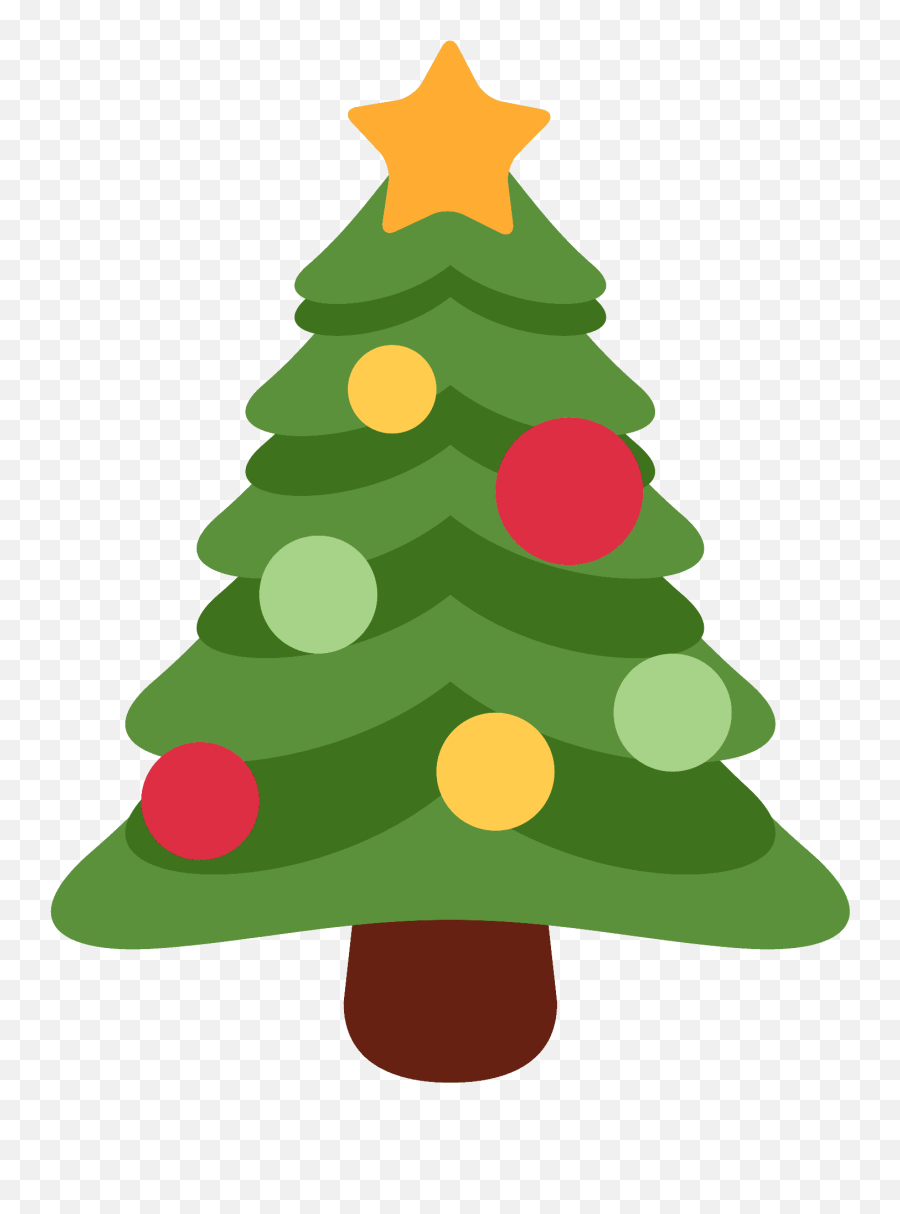 Christmas Tree Emoji - Transparent Christmas Tree Emoji,Christmas Tree Emoji