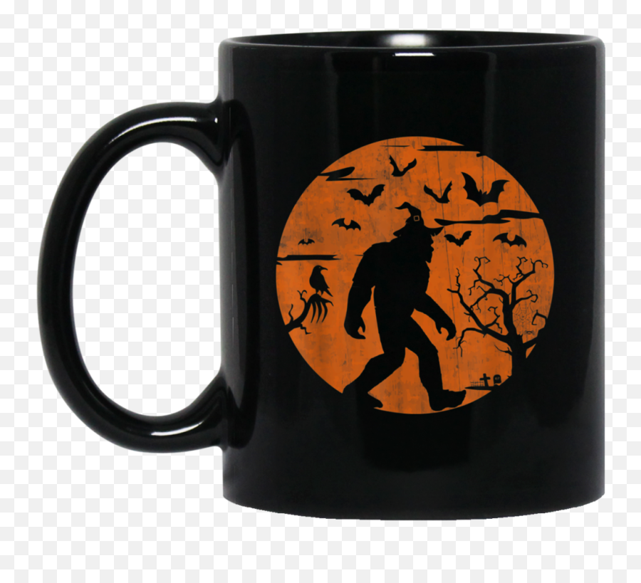 Bigfoot Halloween Human Costume Sasquatch Yeti Gift Black - School For Gifted Youngsters Mug Emoji,Emojis Halloween Costumes