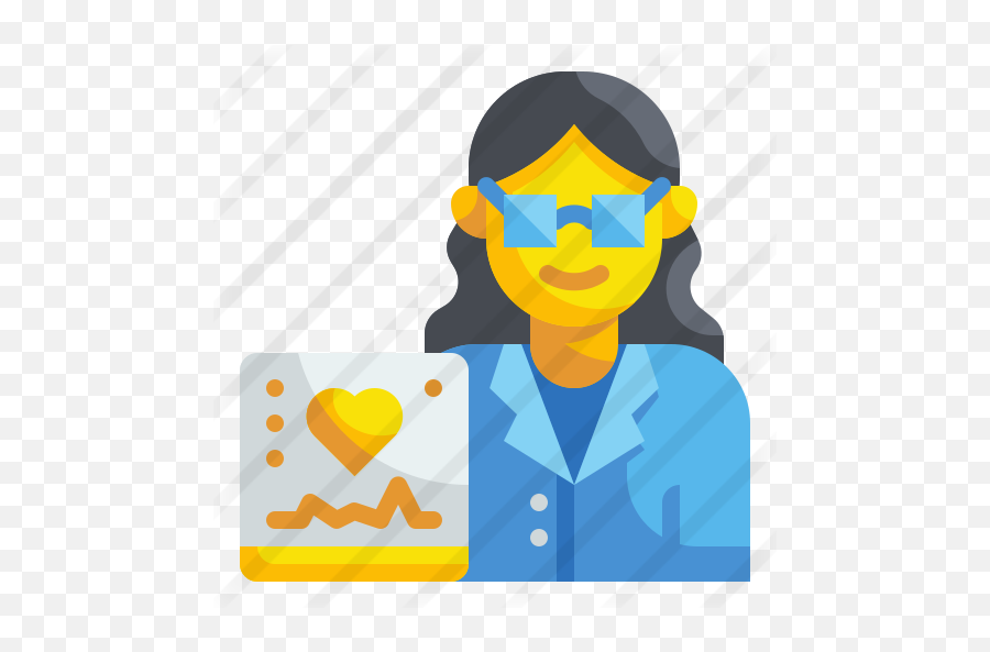Cardiologist - Happy Emoji,Gynecologist Emoji