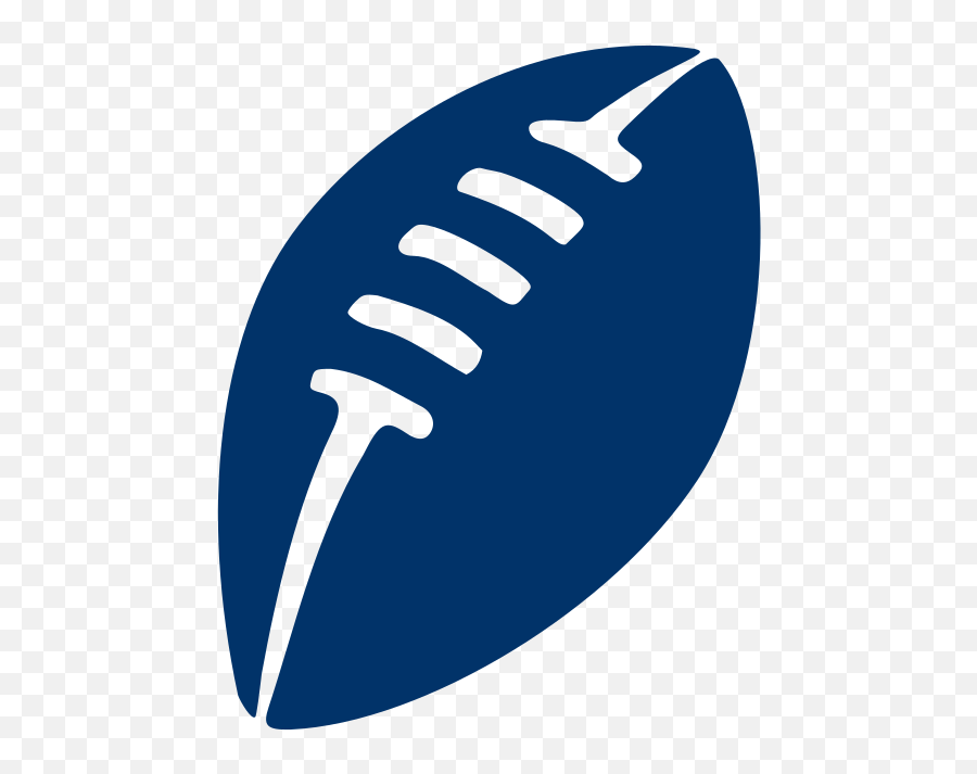 Football Ball Silhouette Free Svg File - Svgheartcom Nfl Logo White Png Emoji,Rugby Ball Emoji