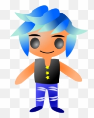 Free Clipart 33 Wuhon - Blue Hair Emoji,Clipart Emoticons Yea