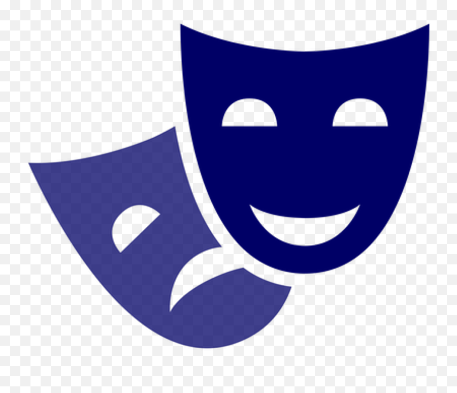 Fine Arts - Drama Icon Png Emoji,Large Crazy Emoticon