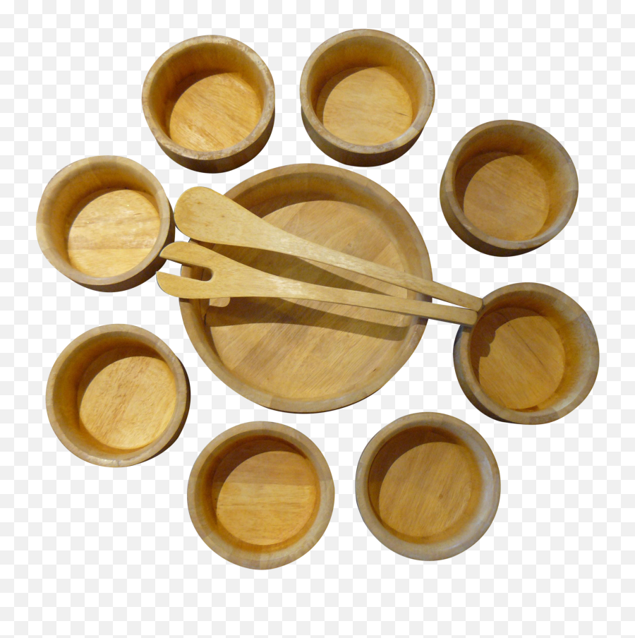 Bowls Home U0026 Living Vintage Dansk Blond Wood Salad Bowl - Wooden Spoon Emoji,Emojis Cornhole Board