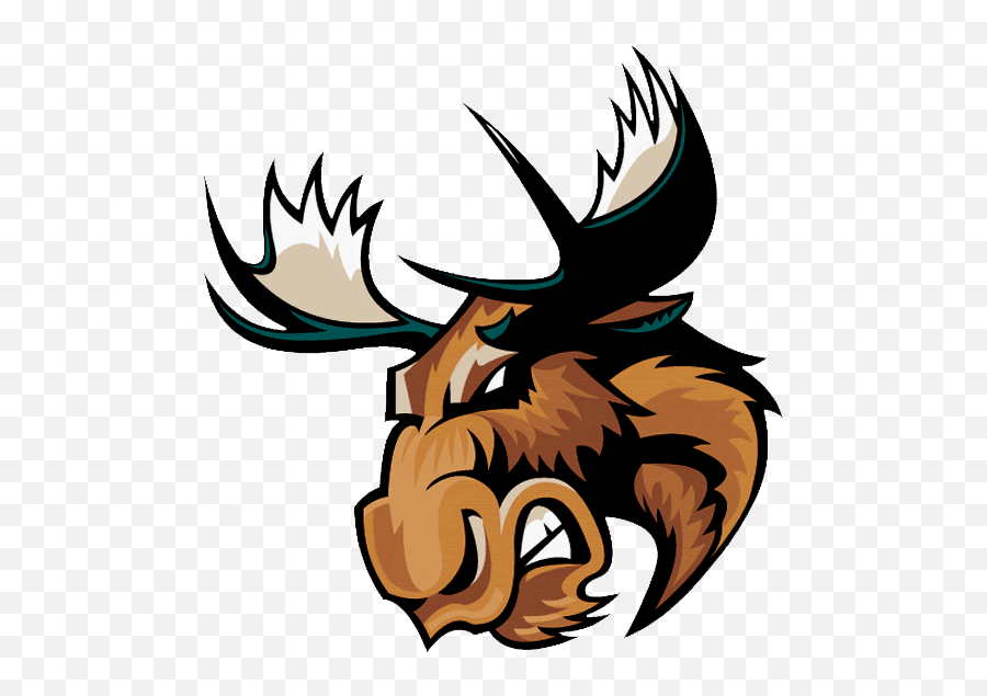 Angry Moose Logo Www Imgkid Com The - Manitoba Moose Font Emoji,Moose Emoji