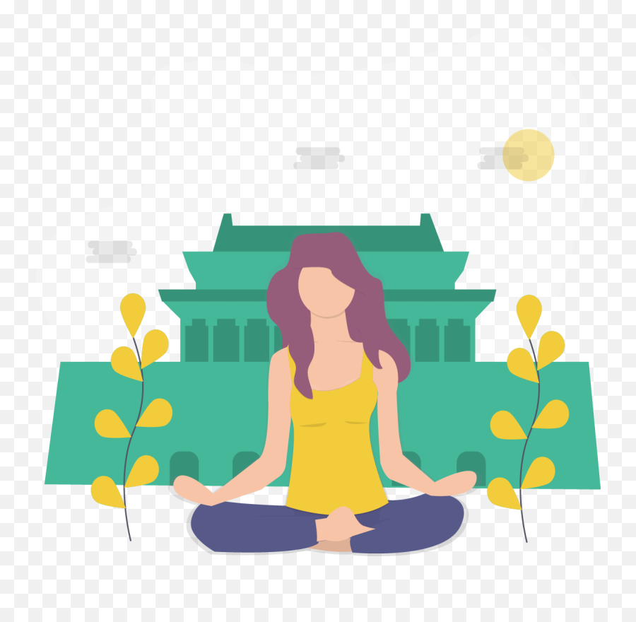 Mindful Living Collective - Mindfulness Meditation Clipart Emoji,Mindfulness Guided Meditation Emotions