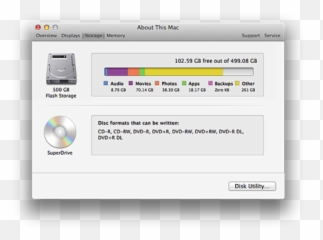 Espacio Otros El Monstruo Del Almacenamiento De Mac Os X - Macbook Pro About Storage Emoji,Como Poner Emojis Viejitos En Facebook
