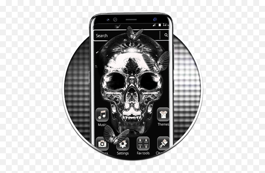 Black Metal Skull Theme Apk 112 - Download Apk Latest Version Smartphone Emoji,2 Skull Emoji