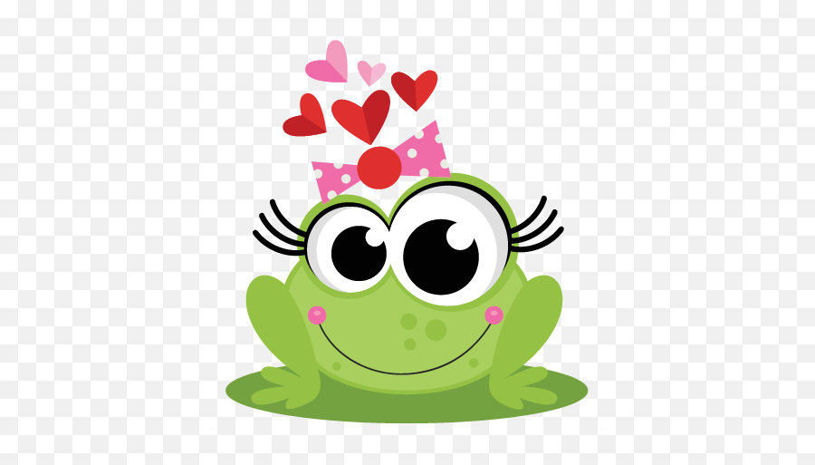 Pin - Cute Girl Frog Clipart Emoji,Frog Church Emoticons