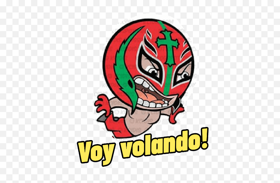 Lucha Libre 1 - Kcidis Stickers De Lucha Libre Para Whatsapp Emoji,Emoticon De Luchador