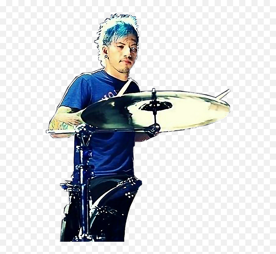 Joshdun Blue Blueaesthetic Drums - Band Plays Emoji,Drummer Emoji