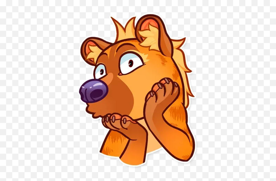 Hiena Sticker Pack - Stickers Cloud Emoji,Hyena Emoticon