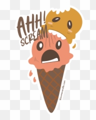 Ahh Scream Sticker Emoji,Ointment Emoji