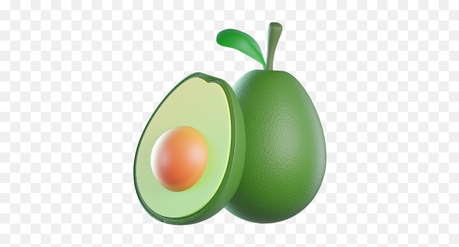 Avocado Icon - Download In Colored Outline Style Emoji,Avacado Emoji