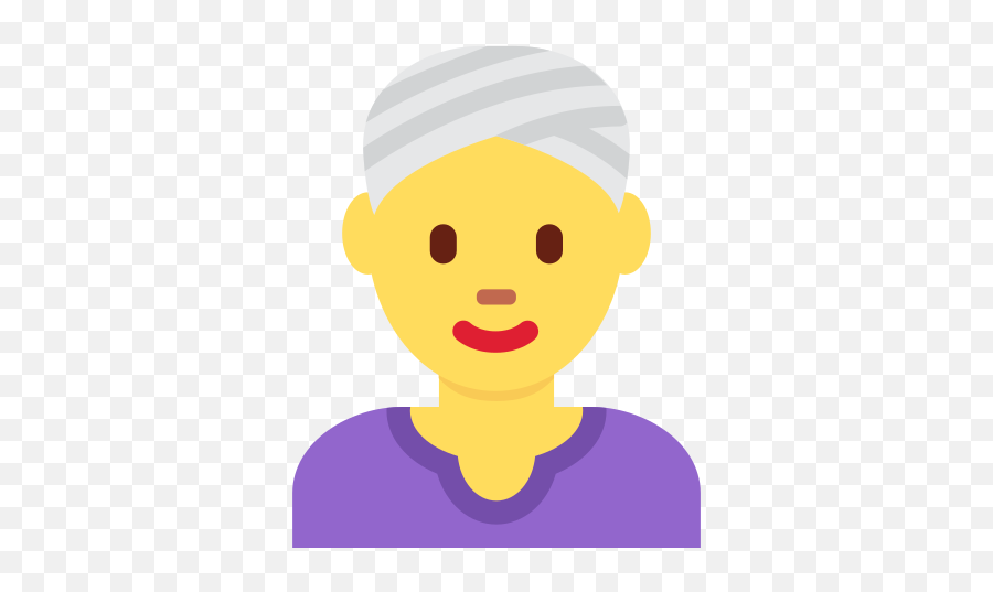 U200d Woman Wearing Turban Emoji,Content Emoji