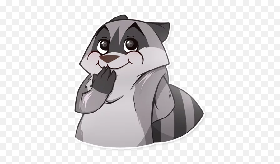 Telegram Sticker From Jaxon Jed Raccoon Pack Emoji,Raccoon Emojis