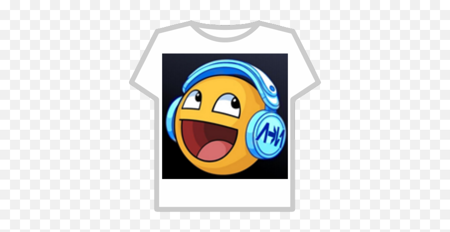 Epic Face This Is Blue Version Of The Headset - Roblox Approaching Nirvana Emoji,Headphones Emoticon