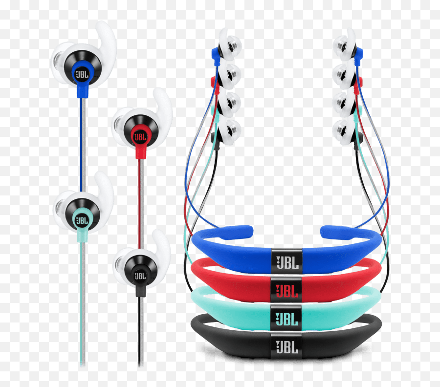 Jbl Reflect Fit Heart Rate Wireless Headphones - Vertical Emoji,Mic Drop Emoji Combo