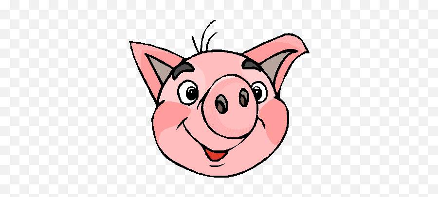 Hog Clipart Happy Pig Hog Happy Pig Transparent Free For - Happy Pig Face Cartoon Emoji,Piggy Emoticons