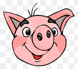 Hog Clipart Happy Pig Hog Happy Pig Transparent Free For - Happy Pig Face Cartoon Emoji,Piggy Emoticons