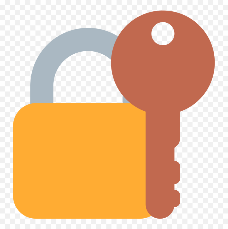 Locked With Key Emoji Meaning With - Basilica,Lock Emoji