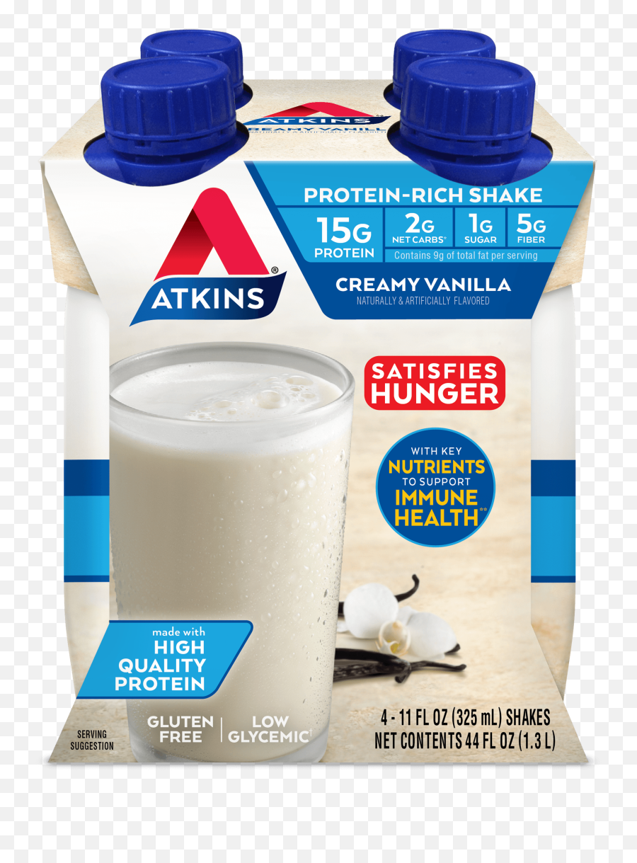 Creamy Vanilla Shake - Atkins Vanilla Protein Shake Emoji,Guess The Emoji Level 49answers