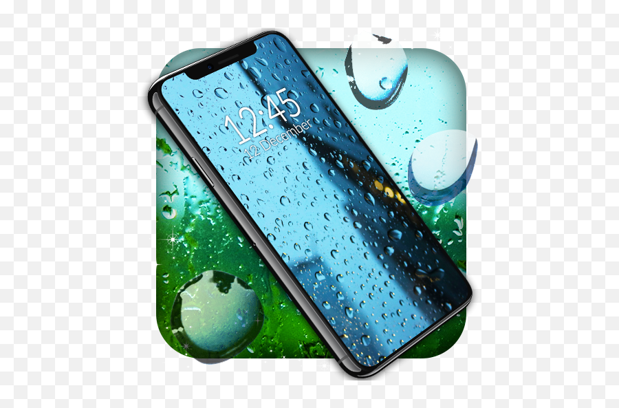 Rain Drops Live Wallpaper - Download Wallpaper 3d Hd Tetesan Air Emoji,Huawei P8 Lite Emojis