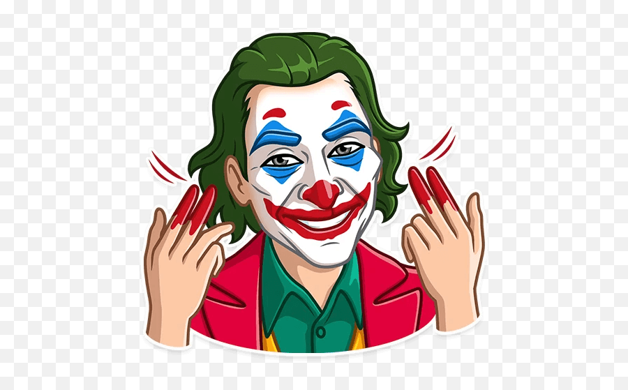 Joker - Telegram Sticker Joker Telegram Stickers Emoji,Telegram Emoji Stickers