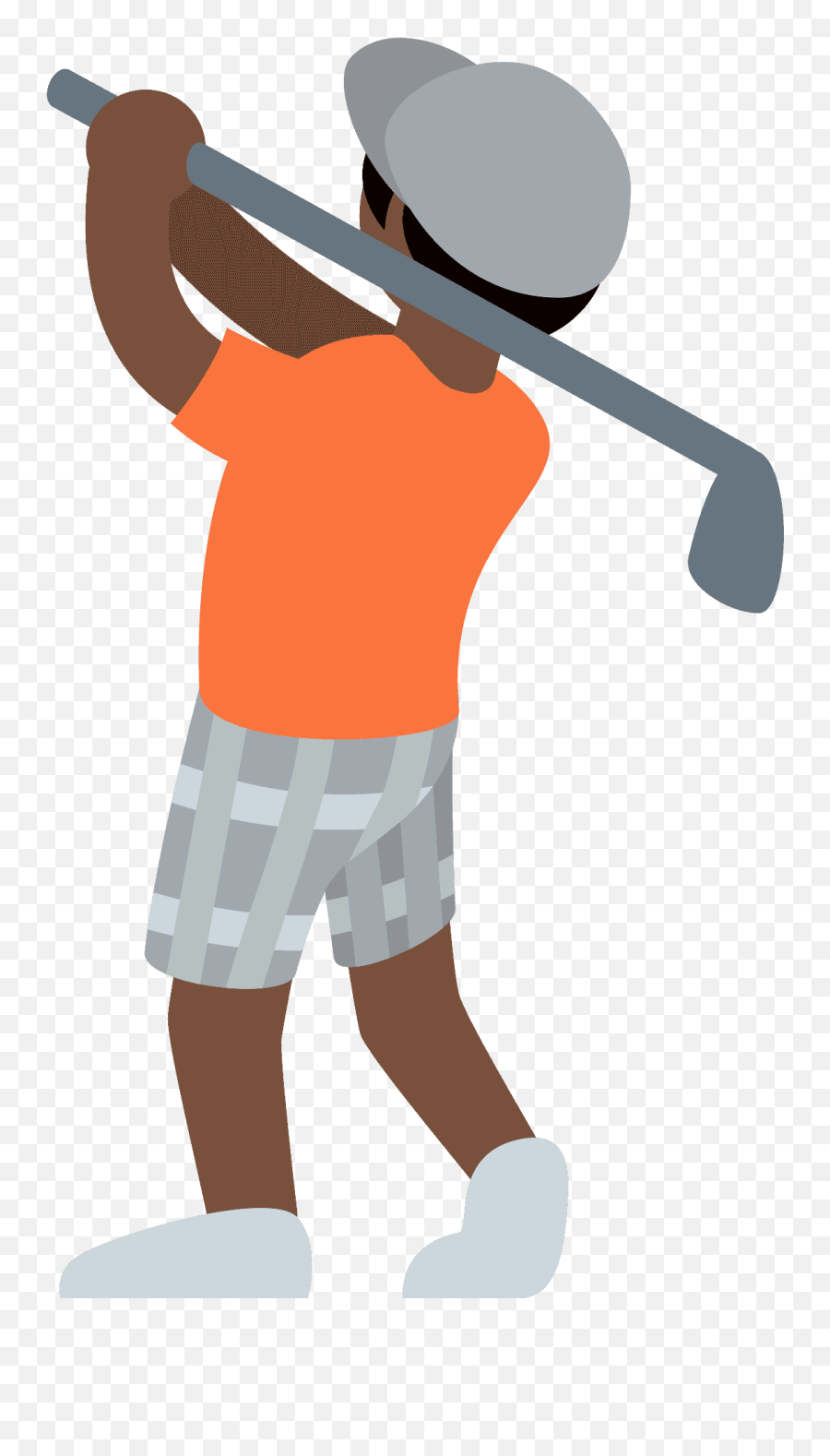 Person Golfing Emoji Clipart - Golf,Golf Emoji Free