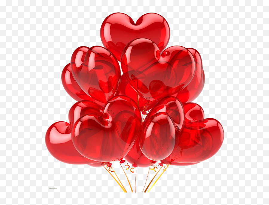 Heart Balloon Transparent Background - Transparent Background Heart Balloons Png Emoji,Balloon Emoji Png