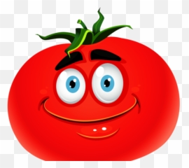 Download Healthy Food Clipart Tomate - Smiley Tomato Png Tomato Cartoon Emoji,Free Truck Emoticon