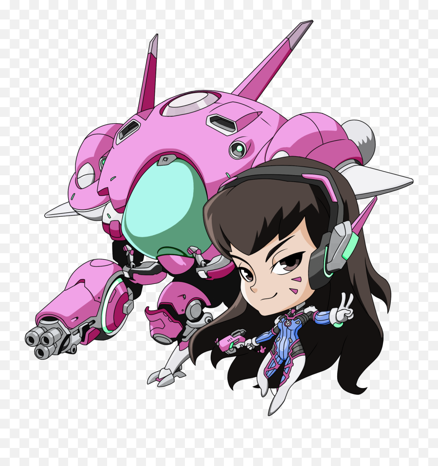 Dva Cute Sprays - Overwatch Cute Spray D Va Emoji,Dva Emoji