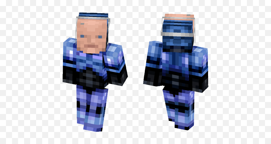 Download Robocop 2 Alex Murphy Edition Minecraft Skin For - Minecraft Emo Boy Skin Emoji,Why Did Robocop Have No Emotion