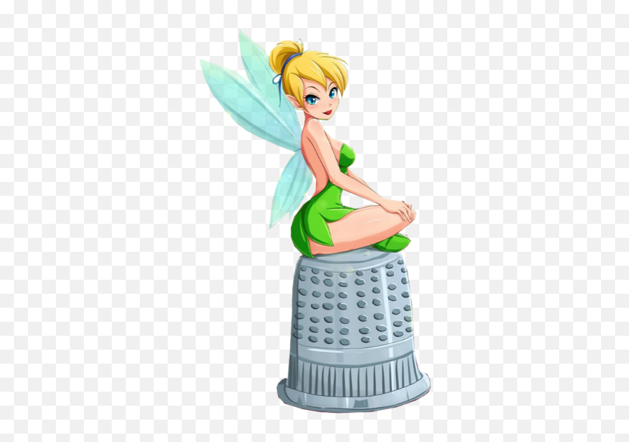 Tink On Thimble - Dé À Coudre Peter Pan Emoji,What Emoji Themble