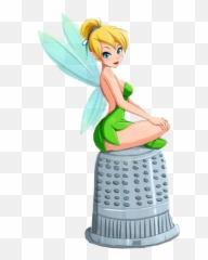 Tink On Thimble - Dé À Coudre Peter Pan Emoji,What Emoji Themble