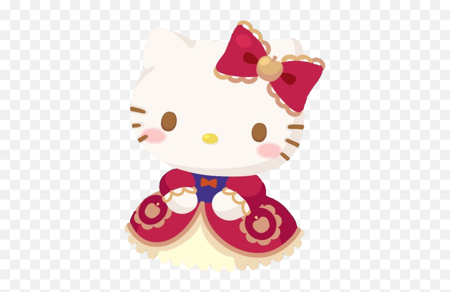 Hellokitty Princess Snowwhite Sticker - Girly Emoji,Apple's New Animated Emojis 10.2