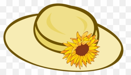 Straw Hat Clipart - Clip Art Library Sun Hat Clipart Emoji,Straw Hat Emoticon