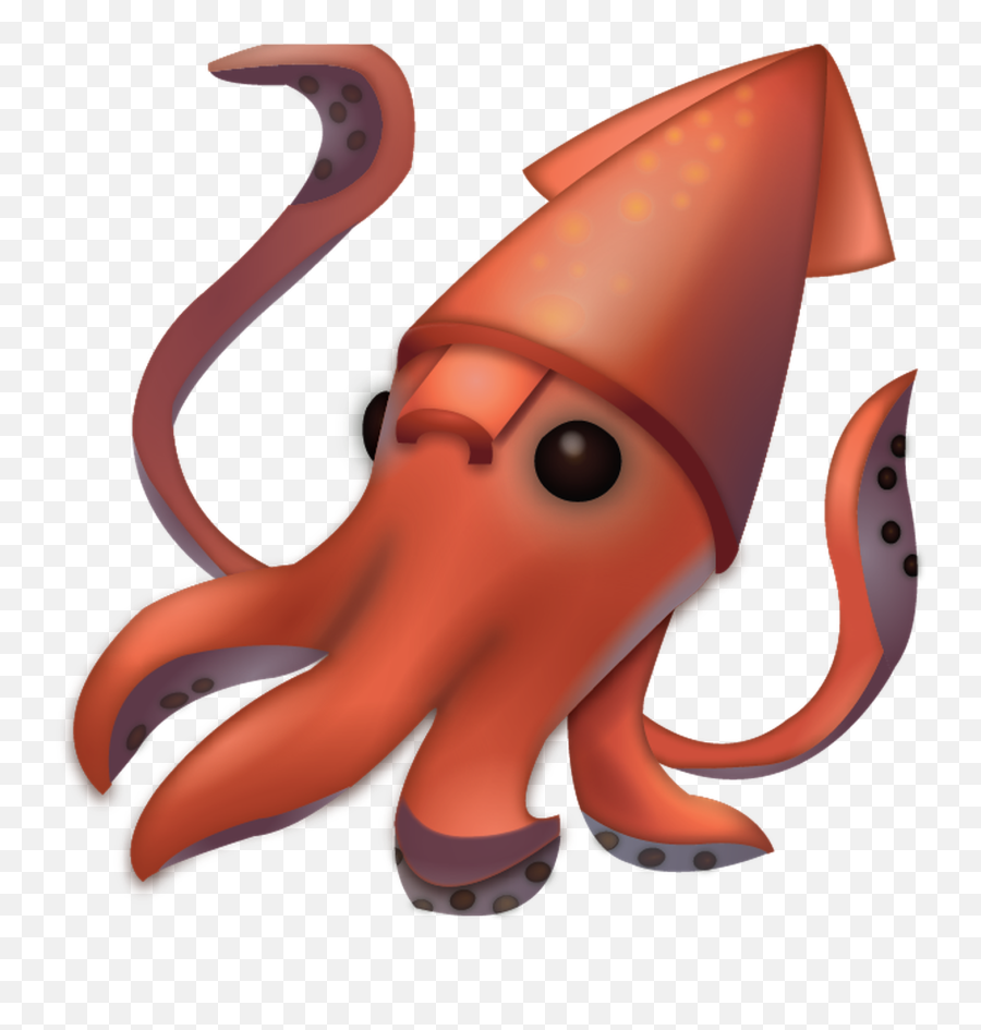 Squid Emoji Png Clipart - Full Size Clipart 2819647 Squid Emoji Png,Crab Emoji