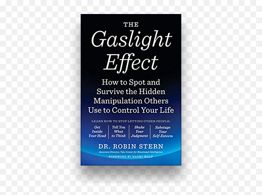 Books - Gaslight Effect By Robin Stern Emoji,Robin Nani Emotion