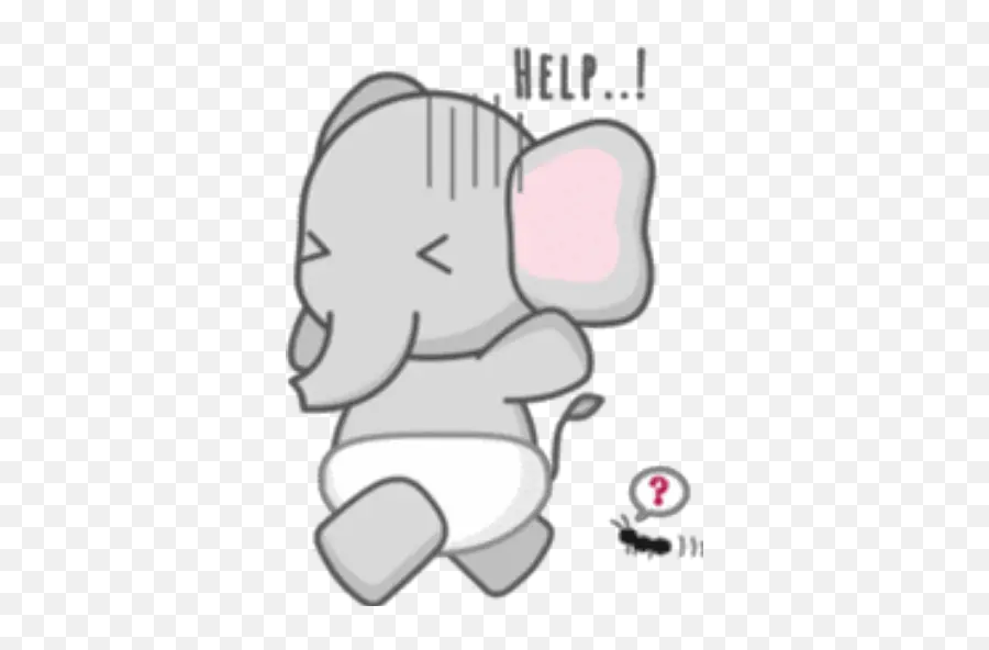 Baby Elefant Stickers Pour Whatsapp - Dot Emoji,Emoji For Yummmy Baby Elefant Stickers Pour Whatsapp - Dot Emoji,Emoji For Yummmy