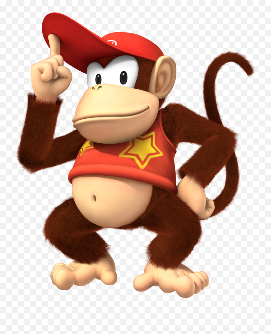 Diddy Kong - Super Mario Wiki The Mario Encyclopedia Diddy Kong Emoji,Laughing Crying Emoji Mii Qr Code