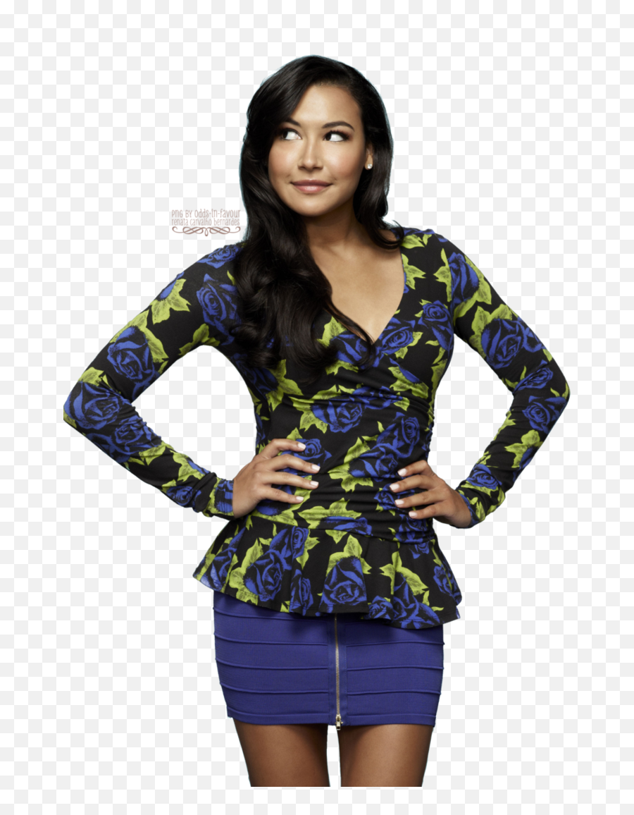 Naya Rivera Png - Glee Season 4 Cast Emoji,Naya Glee Emotion Scene