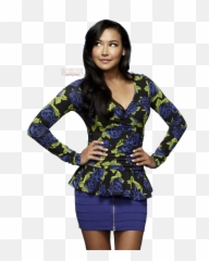 Naya Rivera Png - Glee Season 4 Cast Emoji,Naya Glee Emotion Scene